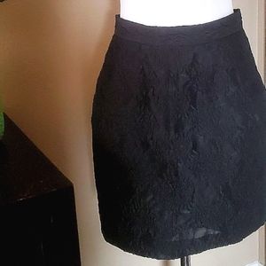 H & M Floral embossed skirt